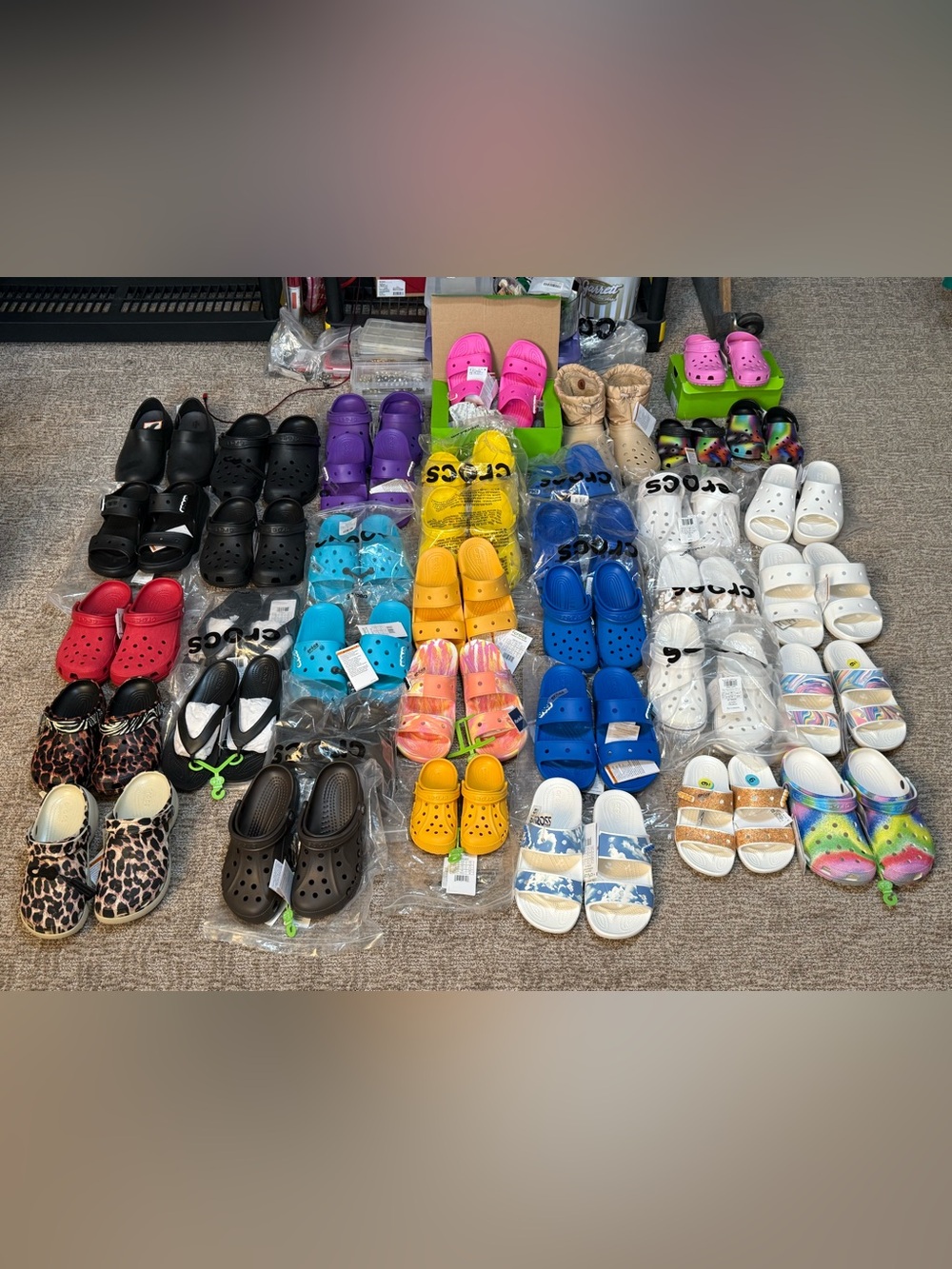 Multiple Crocs selling business